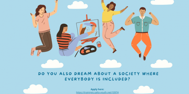 We invite you to participate in the 6-day training course “Let’s dream wider!”, from 24 - 29th April 2023, including travel days, in Würzburg, Germany.